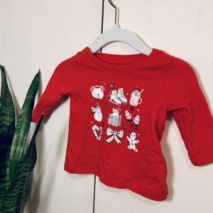 Baby Gap Sparkly Winter Fun Tee
